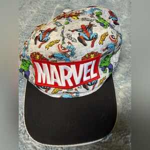 Marvel Kids Superhero snap back Hat
